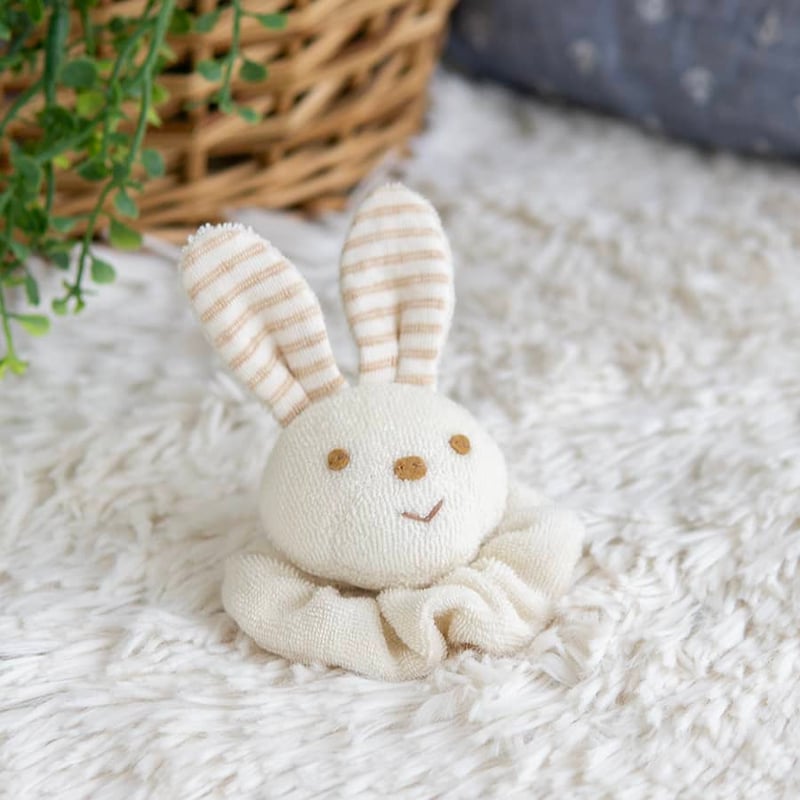 出産祝い ベビーラトル オーガニックコットン ガラガラ 赤ちゃん