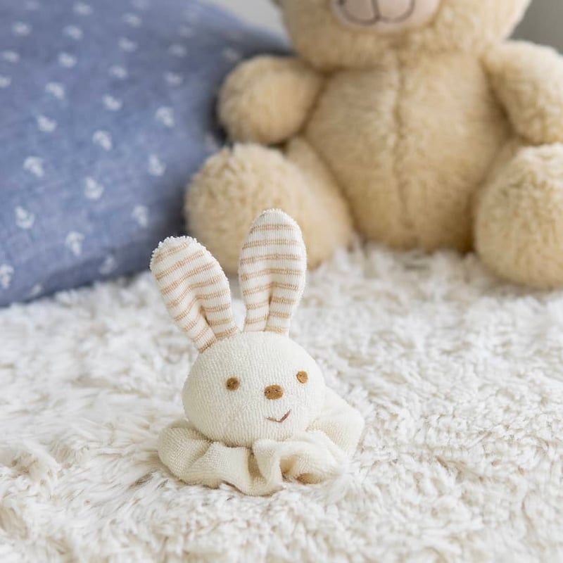 出産祝い ベビーラトル オーガニックコットン ガラガラ 赤ちゃん