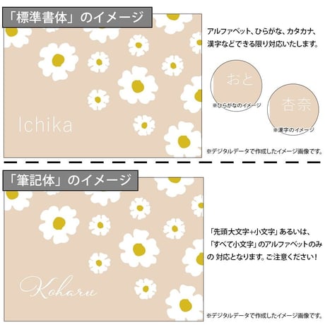 出産祝い 女の子 名前入りブランケット  ベルフルール・ベージュ