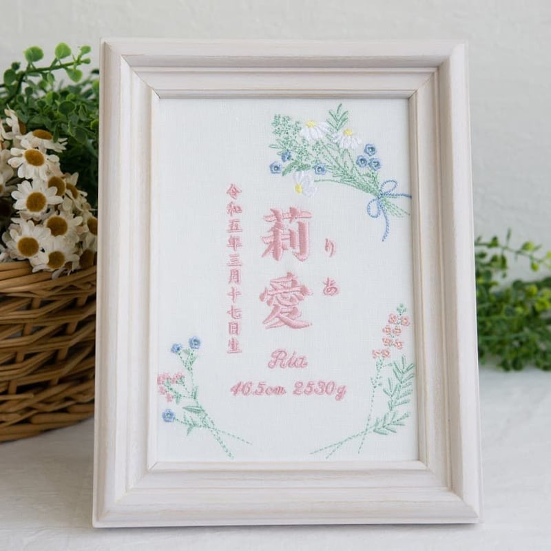 ⚾️K-スポ⚾️※29日まで値下げ中様 確認ページ 命名書 刺繍