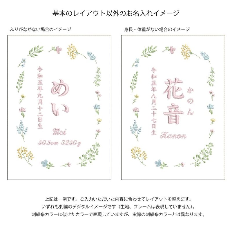 命名書 お七夜 命名式 フレーム入り フラワーピクニック・ピンク 命名書 お七夜 命名式 フレーム入り フラワーピクニック・ピンク