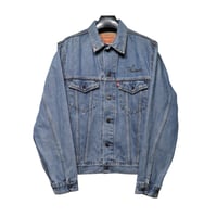 Unique piece custom denim jacket