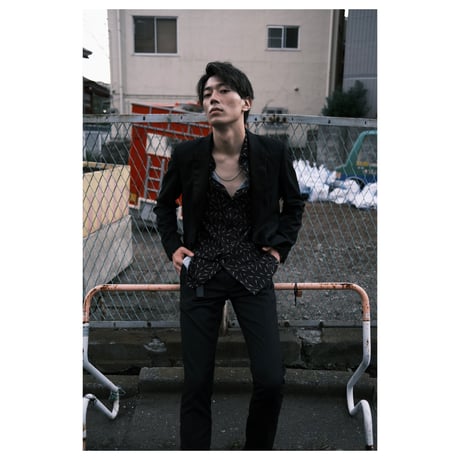 Tokyo tower pattern shirt