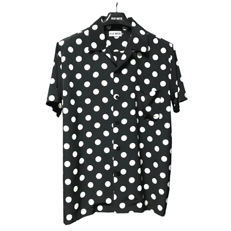Polka dots short-sleeve shirt