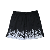 fire pattern swim shorts