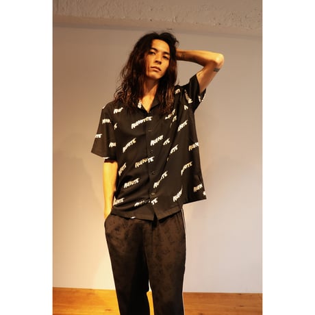 Logo pattern S/S shirt