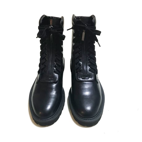 8hole center zip boots