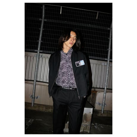 wool blend tailored pants