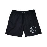 logo swim shorts