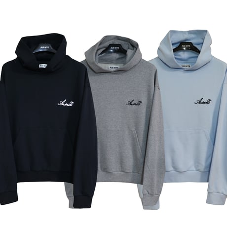 Palmtree logo embroidery hoodie