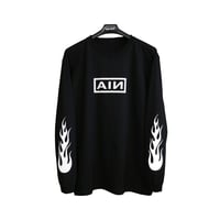 flame  L/S tee