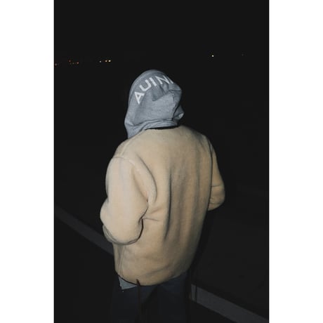 hood logo fullzip hoodie