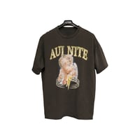 smoke angel tee black
