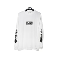 flame  L/S tee