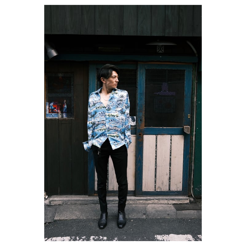 ocean pattern shirt | CheeekyKids CONCEPT STORE