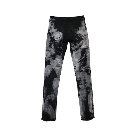 Bleach 2zip biker denim pants
