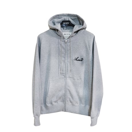 Palmtree logo embroidery fullzip hoodie