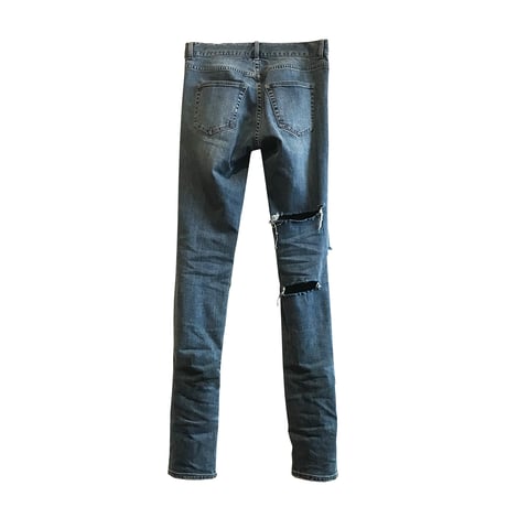 Destroy skinny denim pants