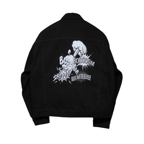 Unique piece custom denim jacket