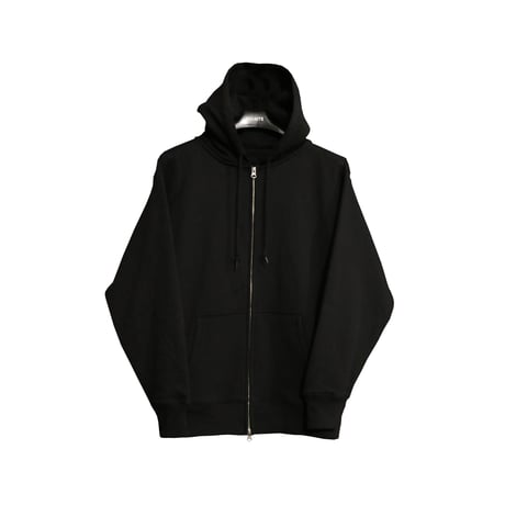 hood logo fullzip hoodie