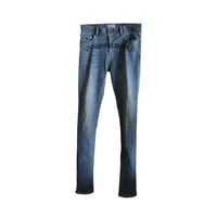 AUI NITE× GROME POOL graphic skinny denim pants
