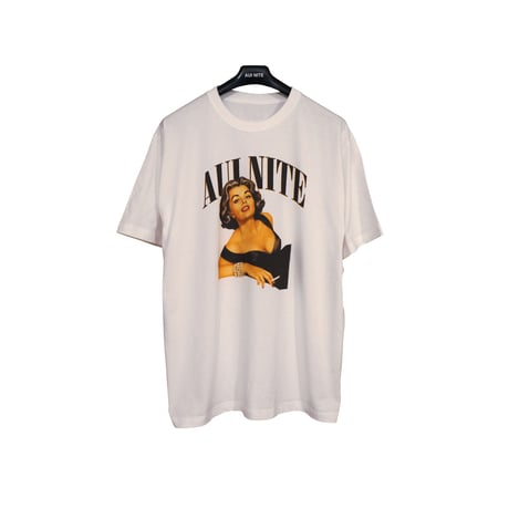 smoking girl tee