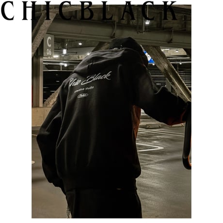 Work logo fullzip hoodie