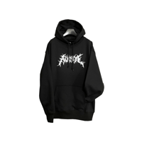 death metal logo hoodie
