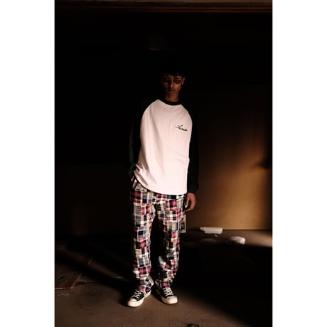 vintage patchwork pajamas pants