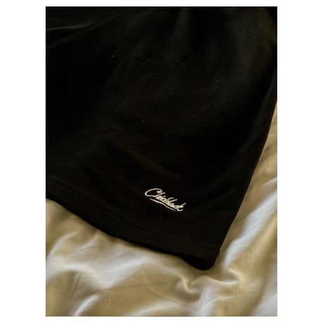Embroidery CB logo sweat short