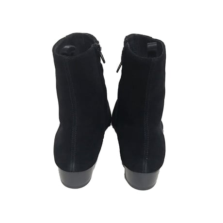 suède side  zip boots