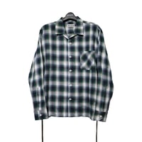 Side lace check shirt
