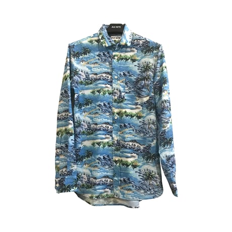 ocean pattern shirt