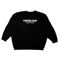 CHIC BLACK CONCEPT SWEAT