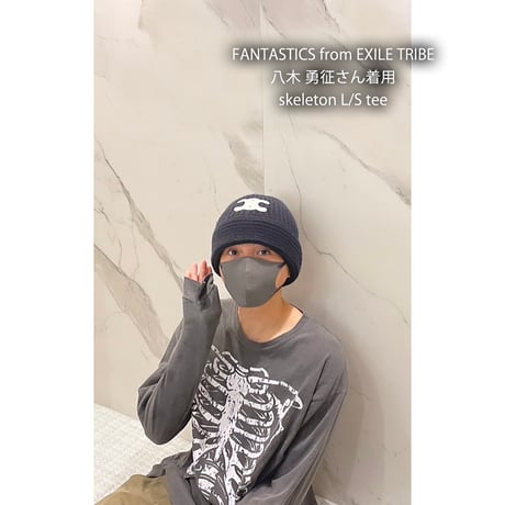 skeleton L/S tee