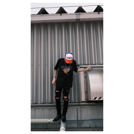 Destroy skinny denim pants