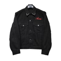 Unique piece custom denim jacket