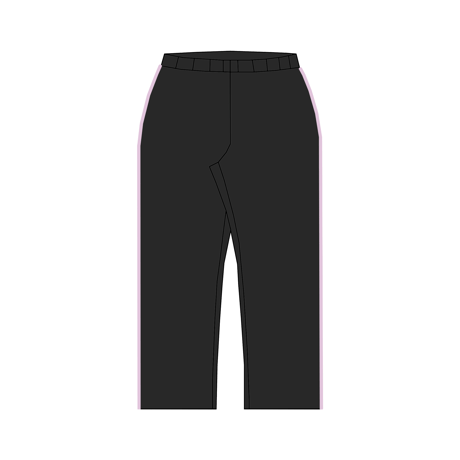 Satin pajamas pants (pink)
