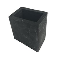 脚立用ゴム足　角　38×25