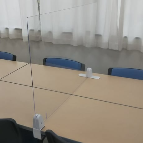 パーティション金具　首振り　バイス式