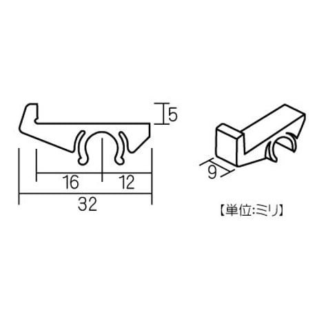 865338：グラフィックス8Φ用 Ｌ型 S-304(2個入)