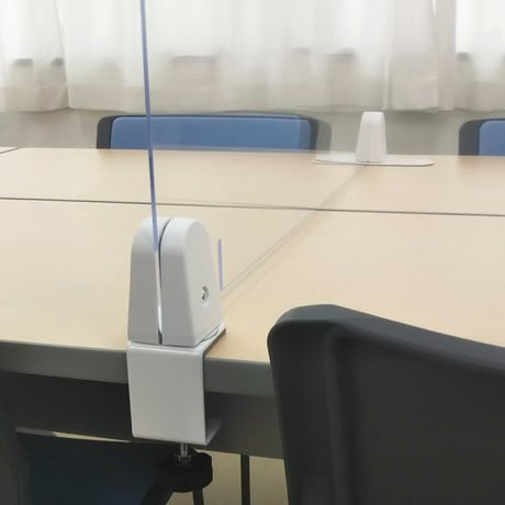 パーティション金具　首振り　バイス式