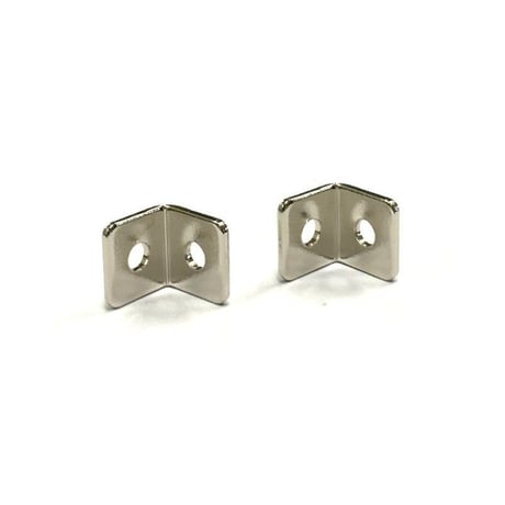 868160：ジョイントミニアングル　ニッケル　10x10x10（2個入）C-760