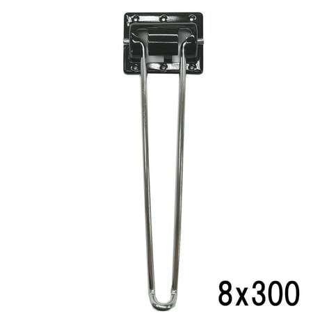 866523：クローム丸棒脚　8x300