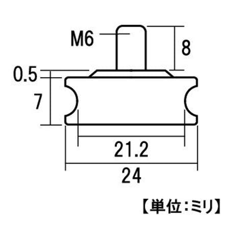 869511：B-761 ベアリング車 DU-24B（2個入）