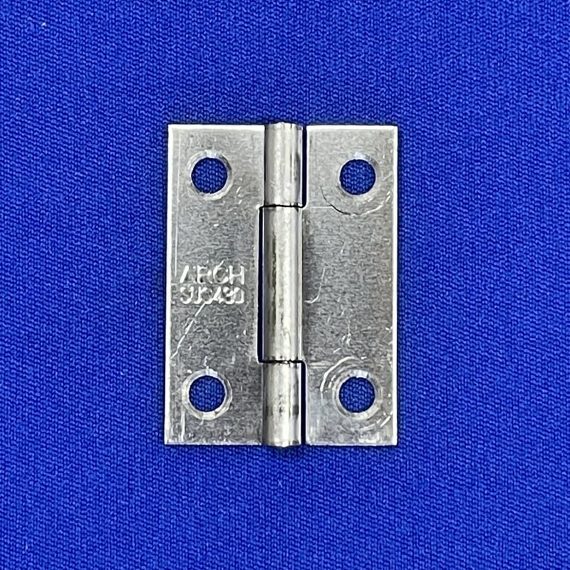 854663：アーチ ステン 蝶番32ミリ（2枚入） | 森の金物屋さん