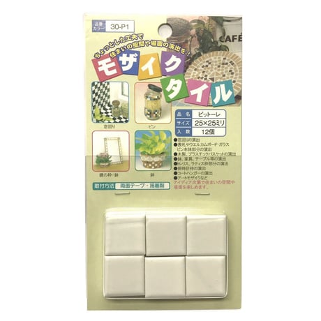 モザイクタイル　25角　ピットーレ　12個入①