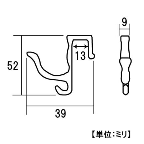 864490：ブロンズ枝長押　小