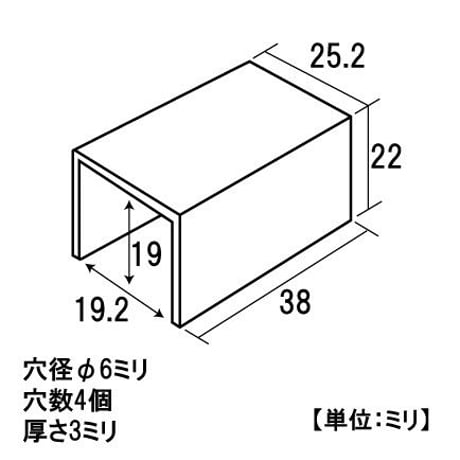 868936：角パイプＦＪ　19角用　#1　19-1F