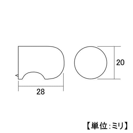 864364：ツマミKN-001 CP　クローム φ20ﾐﾘ　MT0002